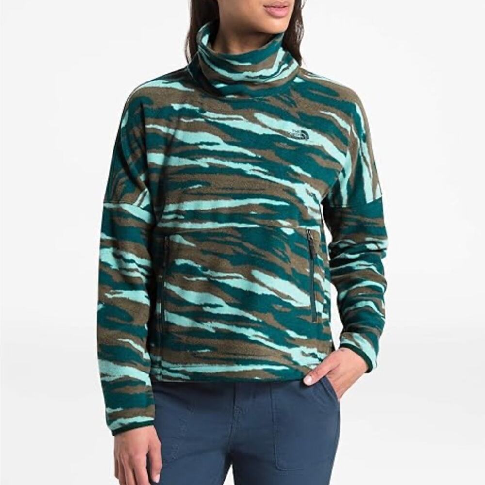 The North Face TKA Glacier Funnel Neck Sweatshirt Sz S